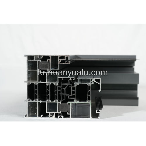 알루미늄 프로파일을 갖춘 에너지 절약 케이스 윈도우